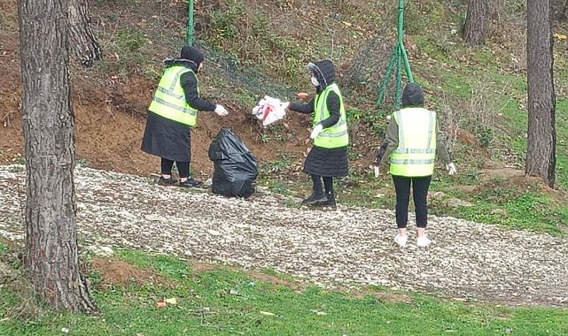 Hamsilos'ta çevre temizliği