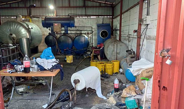 Hatay'da kaçak mazot operasyonu