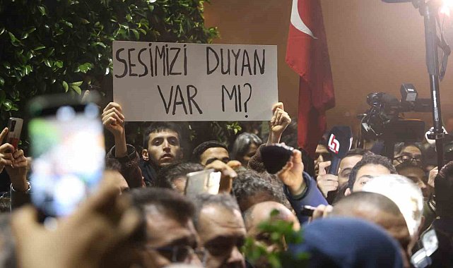 Hatay'da sessiz yürüyüş