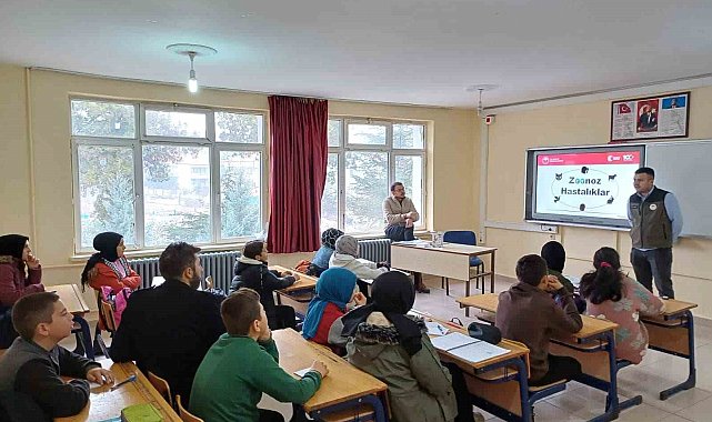 Hayvanlardan insanlara geçen hastalıklar anlatıldı