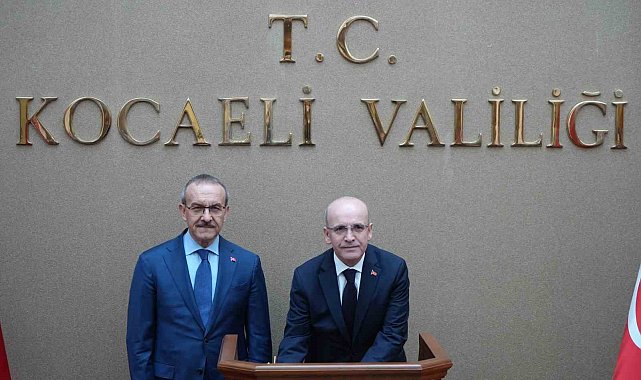 Hazine ve Maliye Bakanı Mehmet Şimşek Kocaeli'de