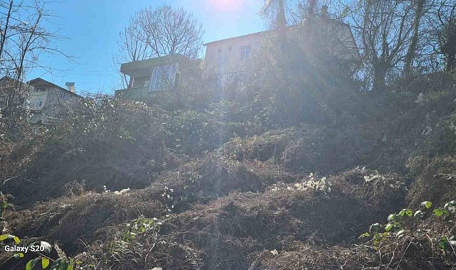 Heyelan korkusu mahalle sakinlerini tedirgin ediyor