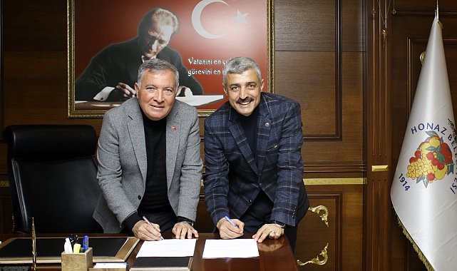 Honaz Belediyesinde yeni sosyal tesis için imzalar atıldı
