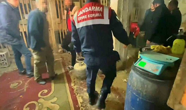 Horoz dövüştürücülerine jandarmadan suçüstü