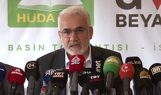 HÜDA PAR Genel Başkanı Zekeriya Yapıcıoğlu, 11 maddelik Gazze Beyannamesini kamuoyuyla paylaştı