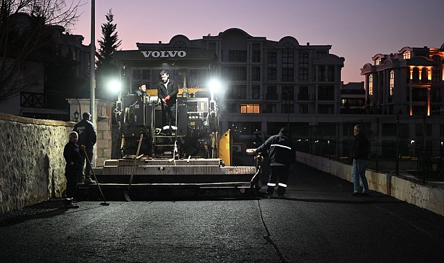 Huzurlu Sokak konfora kavuşturuldu