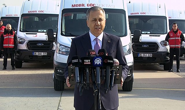 İçişleri Bakanı Ali Yerlikaya&#039;dan düzensiz göçmenler ile ilgili önemli açıklamalar