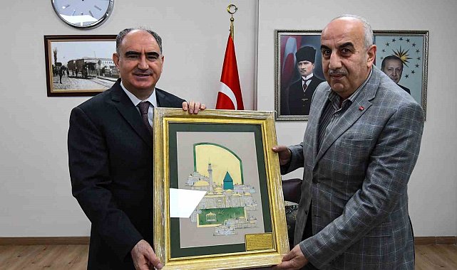 İHA Genel Müdürü Arvas'tan Vali Özkan'a ziyaret