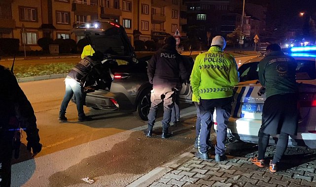 İnegöl'de 250 polisle 'huzur' uygulaması