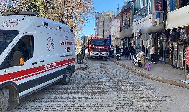 İş yeri yangınında 2 kişi yaralandı