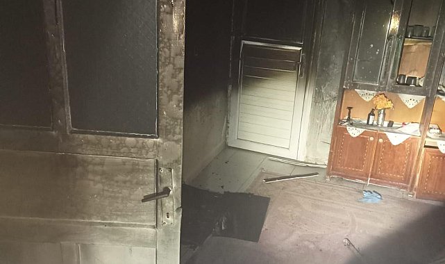 İskenderun'da evde çıkan yangında bir kişi hayatını kaybetti