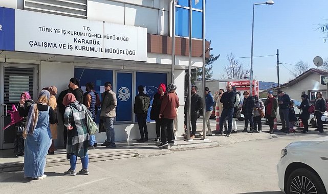 İŞKUR'da sürekli işçi alımı başvurusu yoğunluğu