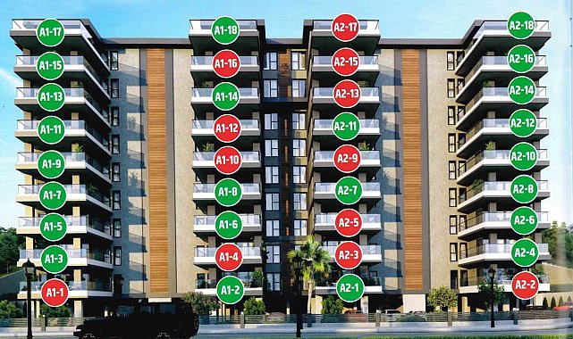 İzmit Belediyesi, yaptırdığı projedeki 12 dairenin satışını gerçekleştirecek