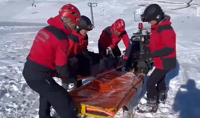 JAK timleri Bingöl'de kayakseverlerin güvenliği için görev başında