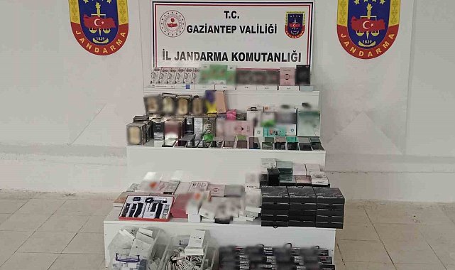 Jandarma 1 milyon değerinde kaçak malzeme ele geçirdi