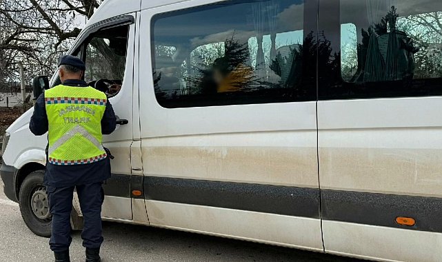 Jandarmadan okul servislerine sıkı denetim