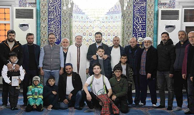 Kağıthane&#039;de &#039;Gençlik Uyanıyor, Duada Buluşuyor&#039; projesi ile camiye gelen çocuklar ödüllendirilecek