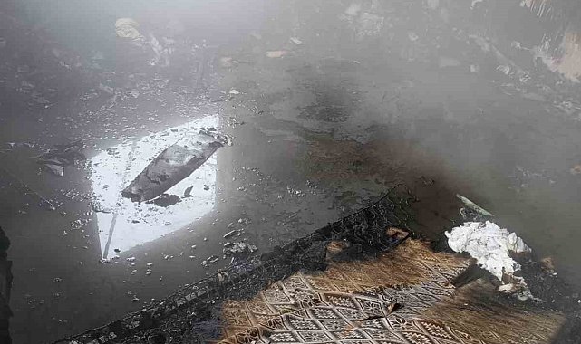 Kahramanmaraş'ta ikamet yangını