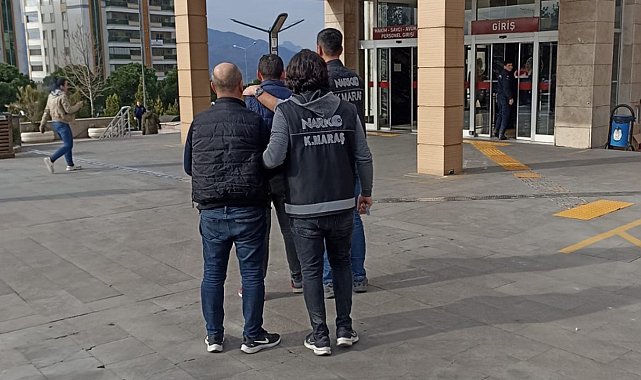 Kahramanmaraş'ta uyuşturucu ticaretinden 2 kişi tutuklandı