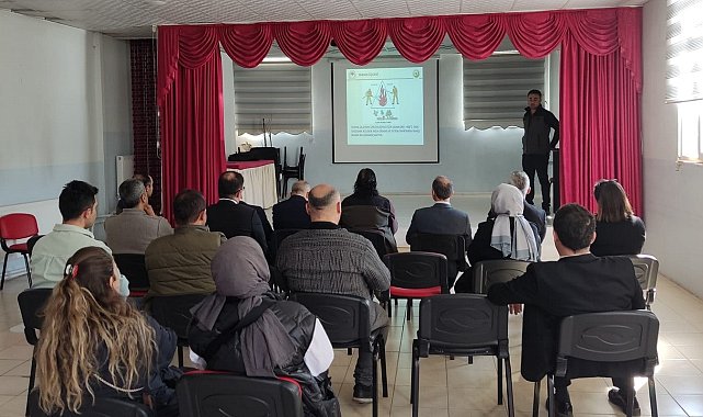 Kamu kurum personeline yangın eğitimi verildi