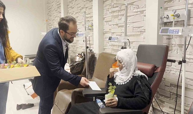 Kanser hastalarına mektuplu ziyaret