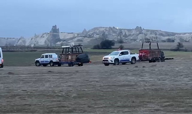 Kapadokya'da sıcak hava balon turları olumsuz hava nedeniyle iptal edildi