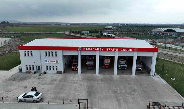Karacabey'e yeni itfaiye binası kazandırıldı
