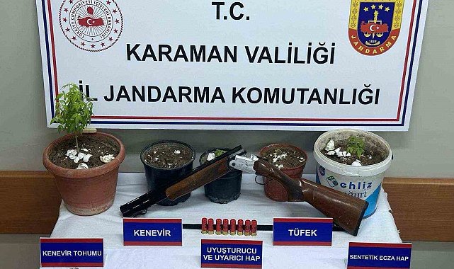 Karamanda uyuşturucu operasyonu: 1 gözaltı
