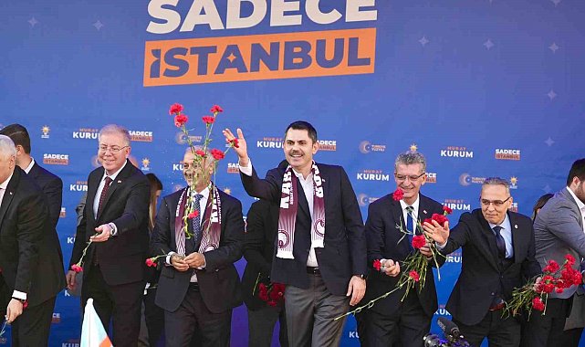Kartal'daki mitingde konuşan Murat Kurum: "Kartal'da mülkiyet sorununu tamamen ortadan kaldıracağız"