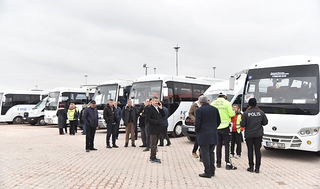 Kartepe'de öğrenci servislerine sıkı denetim