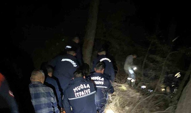Kayalıklardan düşen şahıs ekipler tarafından kurtarıldı