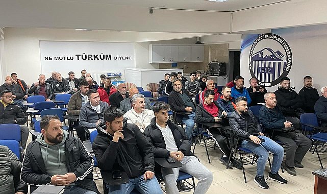 Kayseri 2. Amatör Küme fikstür çekimi yapıldı