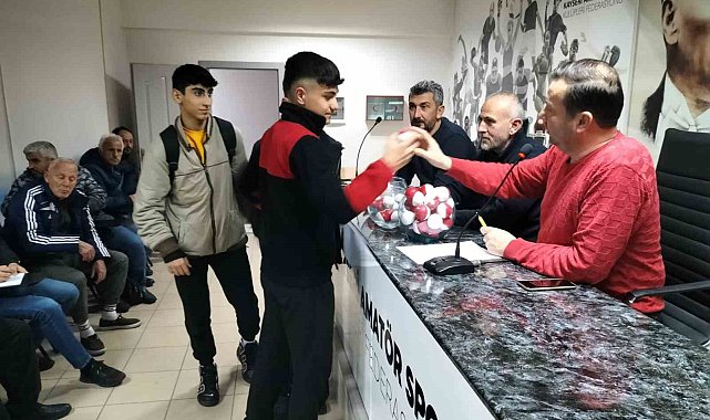 Kayseri U-15 Futbol Ligi fikstürü çekildi