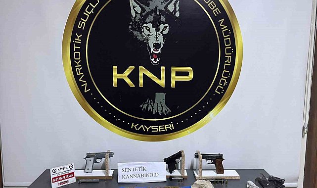 Kayseri'de uyuşturucu operasyonu: 8 gözaltı