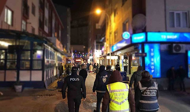 Kent genelinde 'Huzur Operasyonu' düzenlendi