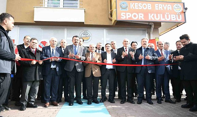 KESOB ERVA Spor Okulu açıldı