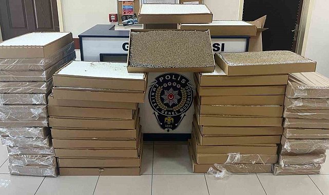 Kırıkkale'de 225 bin adet makaron ele geçirildi: 6 gözaltı