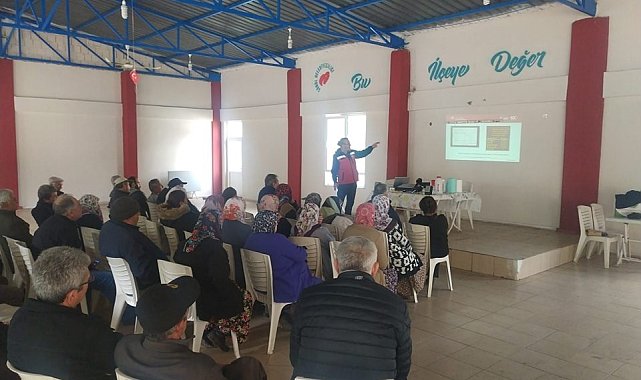 Koçarlılı üreticilere 'sağım hijyeni' eğitimi verildi