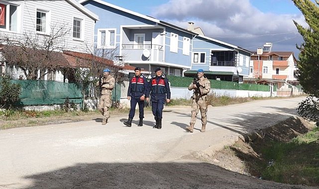 Komandolar hırsızlara karşı sahada