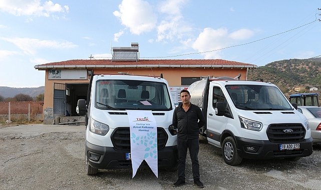 Kooperatifin süt toplama araçları TKDK desteği ile yenilendi
