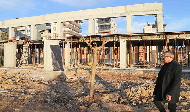 Köşk'teki yarı olimpik yüzme havuzunda çalışmalar hız kesmiyor