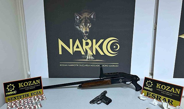 Kozan'da uyuşturucu sattığı öne sürülen 1 şüpheli tutuklandı