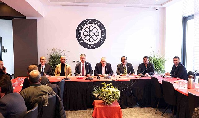 KTO'da yük ve yolcu taşımacılığı sektörünün sorun ve talepleri Çopuroğlu'na iletildi