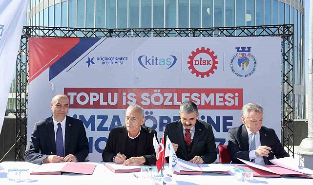 Küçükçekmece'de Belediye çalışanlarına yüzde 76 zam yapıldı