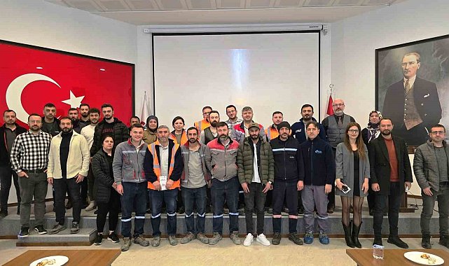 Kütahya 30 Ağustos OSB'de, "Afet Risk Azaltma ve Tedbir Alma" konulu eğitim