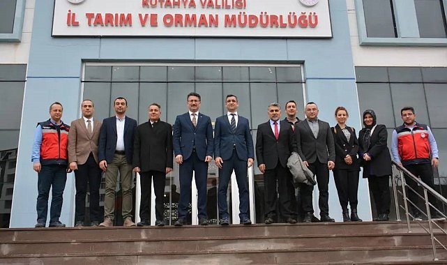 Kütahya ve Eskişehir İl Tarım ve Orman Müdürlükleri arasında işbirliği toplantısı