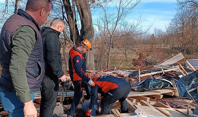 Kütahya'da kulübe inşaatı çöktü: 1 ölü