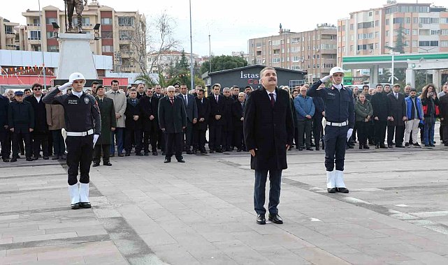 Kuva-yi Milliye'nin önemli isimlerinden Kurtuluş Savaşı Kahramanı Şehit Hamdibey, şehit edilişinin yıl dönümünde anıldı
