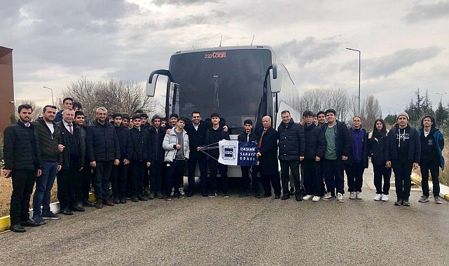 Liseli gençlerle teknolojinin tam kalbine ziyaret