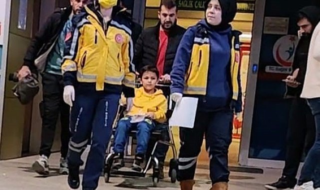 Madeni parayı yutan 7 yaşındaki çocuk hastaneye kaldırıldı